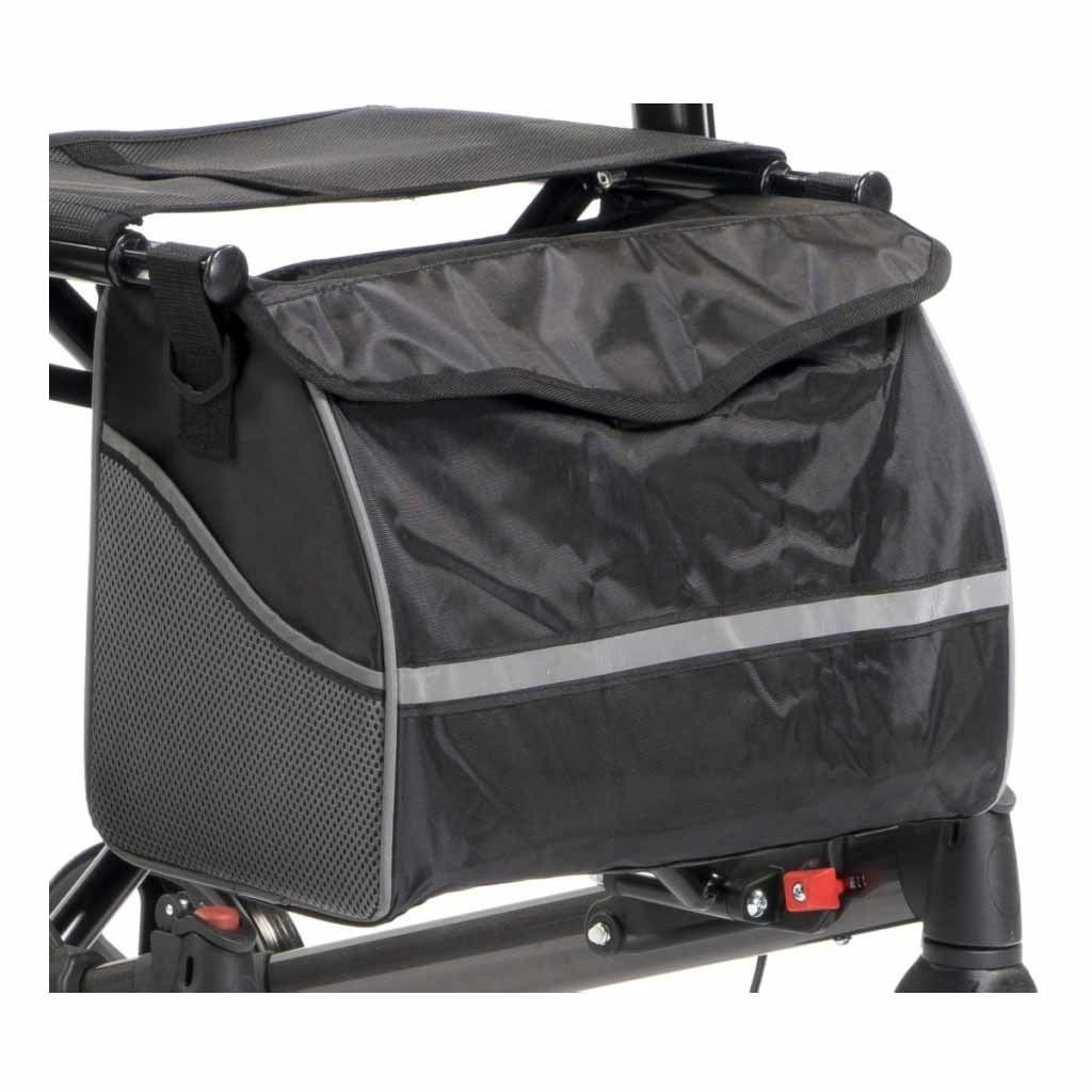 Luxe tas voor de rollator Double en Light | MultiMotion | Met reflectie | Klittenband sluiting | 10060008