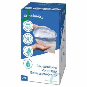 Hygiënische opvangzakken voor Braaksel