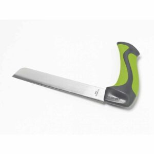 Vleesmes met gehoekt handvat | Lengte mes 18 cm | Roestvrijstaal | Anti-slip handvat | Vaatwasmachinebestendig | PR63018