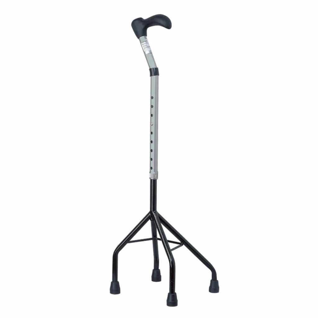 Wandelstok 4-poot verstelbaar