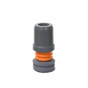 Flexyfoot stokdop | 25 mm | Wandelstokdop | Schokabsorberend | Grijs | PR30043-G