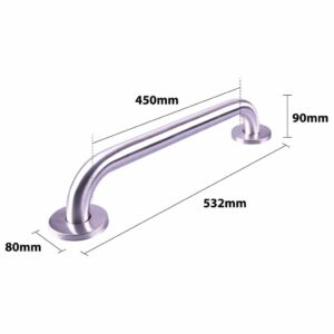 Handgreep RVS met geborstelde afwerking