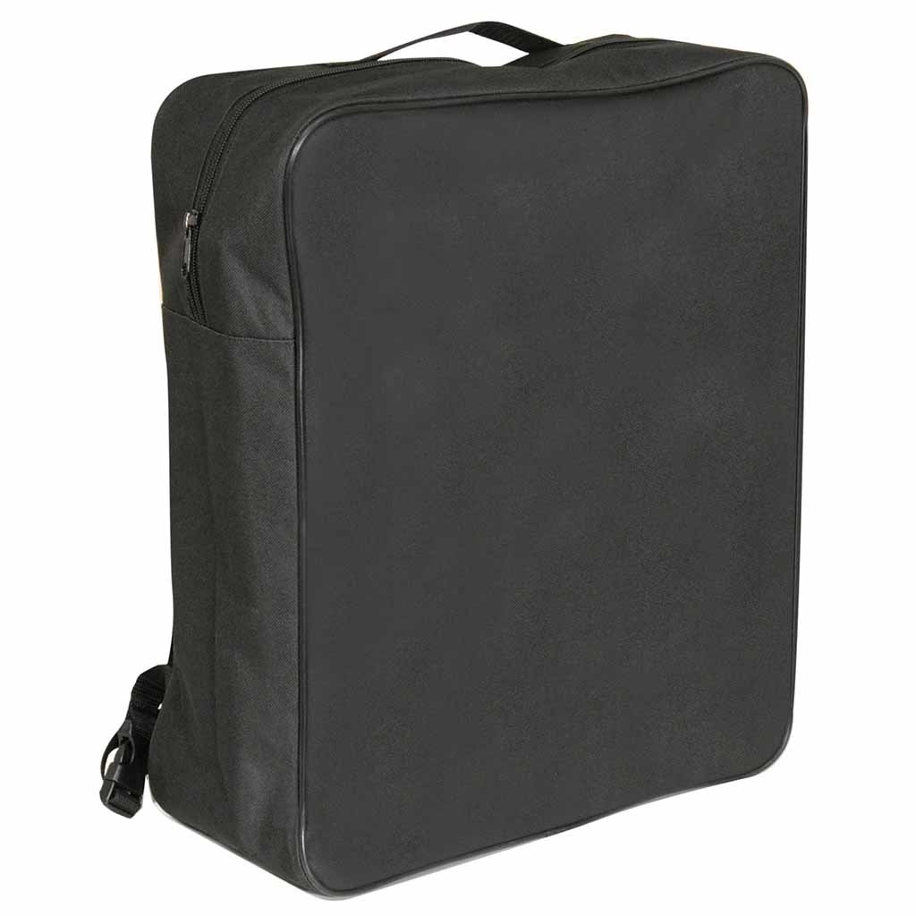 Scootmobieltas | Afmetingen 44 x 36 x 15 cm | Groot opbergvak met rits | Zwart | Polyester | VA134ST